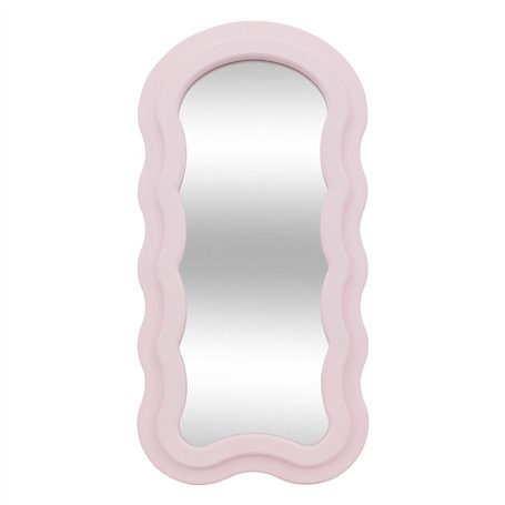 Atmosphera - Miroir Vague ayna Rose 60x30cm