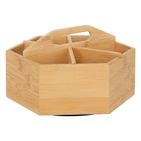 5five - organisateur à thé rotatif en bambou