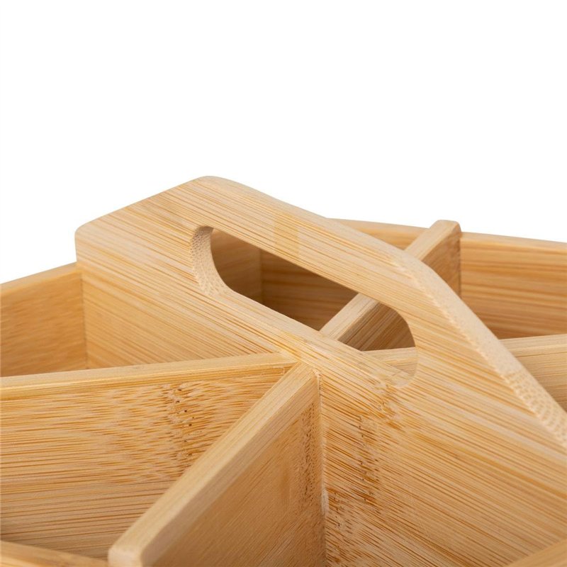 Image secondaire de 5five - organisateur à thé rotatif en bambou