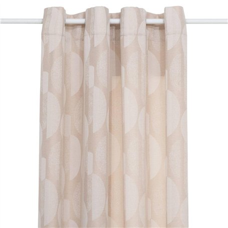 Atmosphera - Rideau wimbi Jacquard Lin 140x260cm