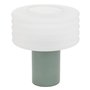 Atmosphera - Lampe à poser asti vert tilleul h36cm