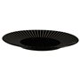 Assiette plate Sun - Diam. 27 cm - Noir