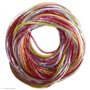 Assortiment de fils à scoubidous pailletés x 12