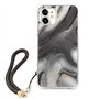 Guess GUHCP12SKSMAGR Coque de Protection pour iPhone 12 Mini 5,4" Gris
