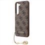GUESS GUOHCP14SGLHFLGO Coque Rigide pour iPhone 14 6,1" Doré