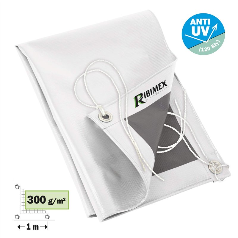 Image secondaire de Ribimex Bâche PVC 5 x 8 m 300 g/m²