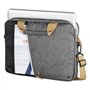 Sacoche de PC portable "Florenz", jusqu’à 34 cm (13,3"), noir/gris