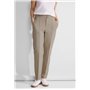 STREET ONE Chino Technostretch Hw, Safari Beige, 42W x 30L Femme Ensemble de Pantalon