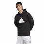 adidas M FI Bos HD Sweat, Noir/Blanc, L Homme
