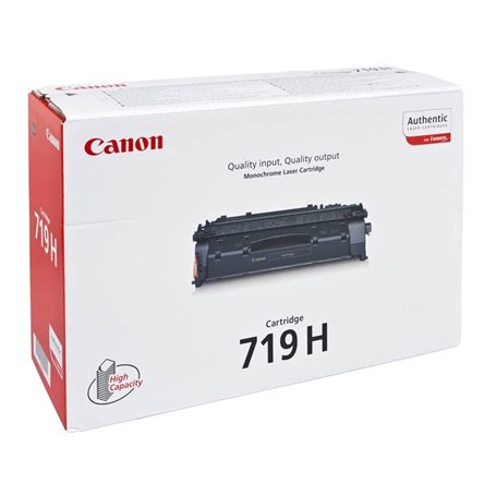 Canon Cartouche de Toner d'origine 719H Noir - 3480B002