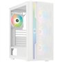 Boitier PC - BITFENIX - Apollo ARGB - Sans alimentation - Moyen tour - Format ATX - Blanc