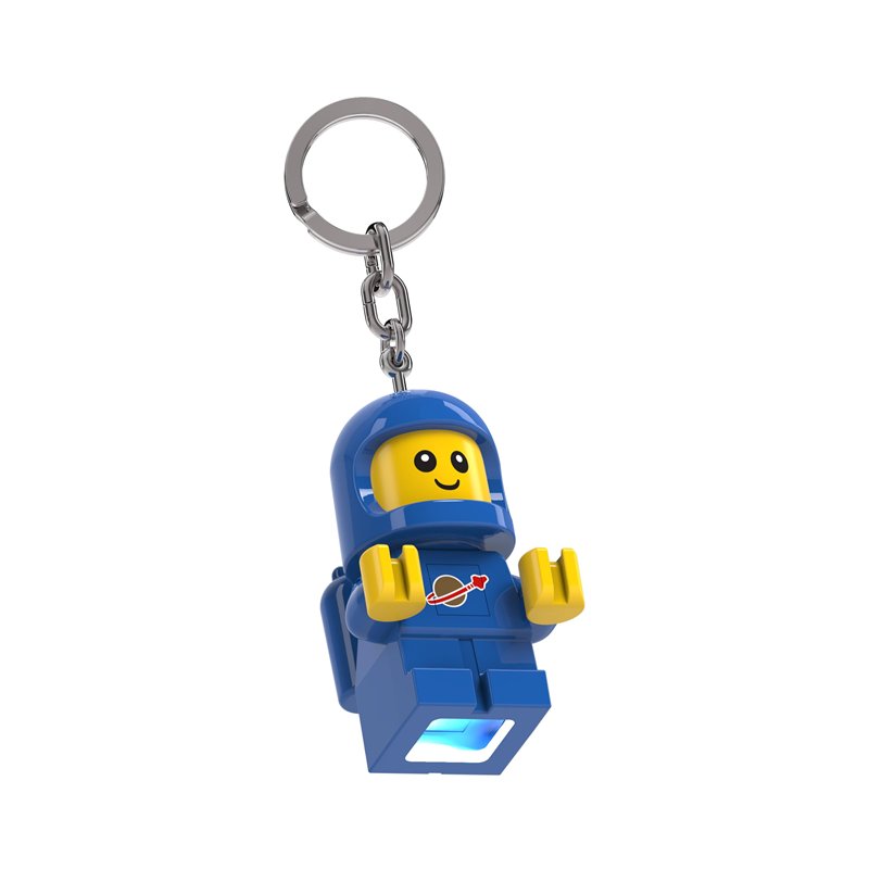 Lego Mini figurines – Grand porte-clés lumineux de 5,7 cm de haut – Spacebaby (KE210H), blanc