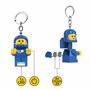 Lego Mini figurines – Grand porte-clés lumineux de 5,7 cm de haut – Spacebaby (KE210H), blanc