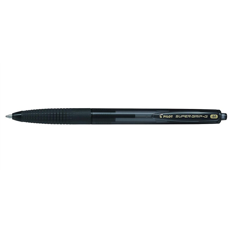 Stylo à bille Supergrip G - noir - pointe 1,0 mm - Pilot