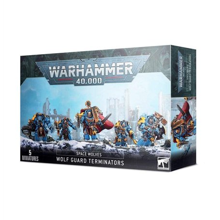 Games Workshop Wolf Guard Terminators - Space Wolves - Warhammer 40K
