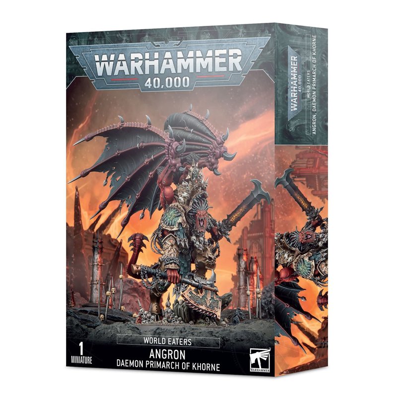 Games Workshop Warhammer 40k - Space Marine du Chaos World Eaters Angron, Primarque Demon de Khorne