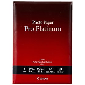 Canon PT-101 Papier Photo Pro Platinum Format A3 (20 feuilles)