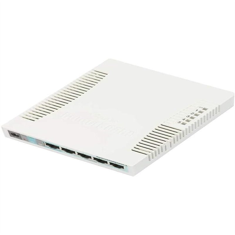 Mikrotik RB260GS Gigabit Ethernet (10/100/1000) Connexion Ethernet, supportant l'alimentation Via ce Port (PoE) Blanc