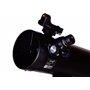 Levenhuk Skyline Plus 115S Newtonian Reflector Night Telescope with Equatorial Mount, Red Dot Finderscope and High Magnification
