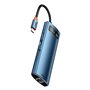 Station+d%27accueil+portable+USB-C+3.0+Baseus+Gleam+8en1+%28Bleu%29