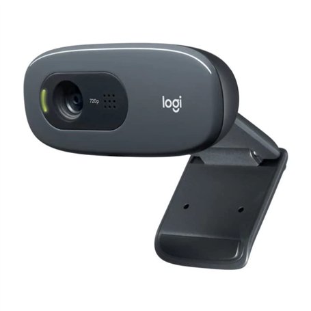 Logitech HD Webcam C270 - Webcam - Couleur - 1280 x 720 - Audio - USB 2.0 Noir