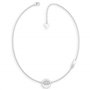 GUESS Collier Lotus JUBN01340JWRHT-U Marque, Taille Unique, Métal, Pas de gemme