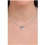 GUESS Collier Lotus JUBN01340JWRHT-U Marque, Taille Unique, Métal, Pas de gemme