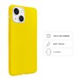 SBS Coque iPhone 13 Jaune Pantone 395C Etui Souple Souple Souple Flexible Anti-Rayures Coque Mince Confortable à Tenir dans Votr