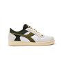 Diadora Mixte Magic Basket Low Suede Leather Chaussure de Gymnastique, Blanc, 45.5 EU