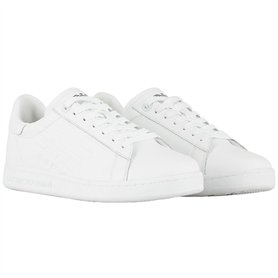 EA7 Side Logo Sneaker Femme Baskets Mode Blanc
