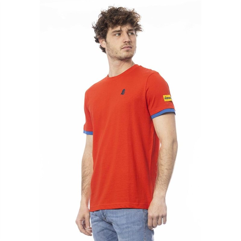 Image secondaire de Invicta T-shirt élégant à col rond pour homme avec logo Crimson, Rouge, Taille S