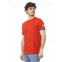 Invicta T-shirt élégant à col rond pour homme avec logo Crimson, Rouge, Taille S