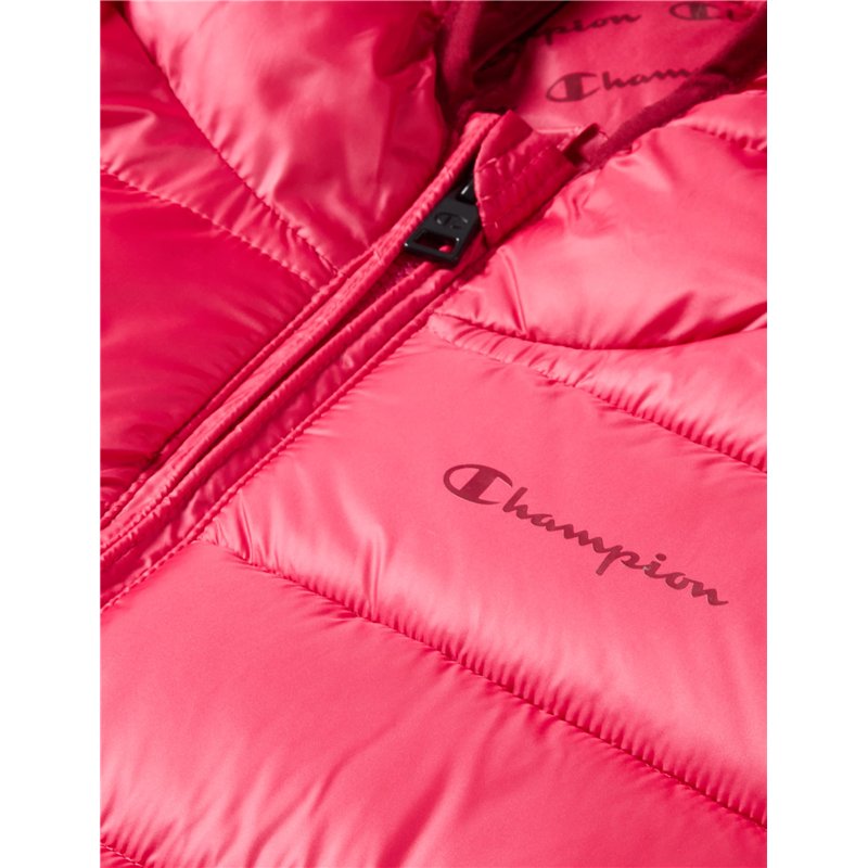 Image secondaire de Champion Legacy Outdoor K - Light WR Hooded, Veste rembourrée Garçon, Rosa Fluo,