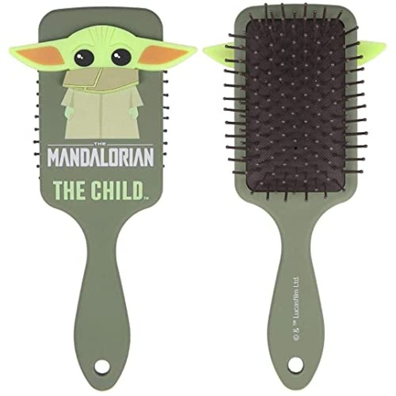 CERDÁ LIFE'S LITTLE MOMENTS Brosse à Cheveux 3D Baby Yoda-Licence Officielle Star Wars Femme, Divers, M