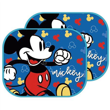 ARDITEX WD15177 Lot de 2 protections de soleil pour fenêtres Disney-Mickey