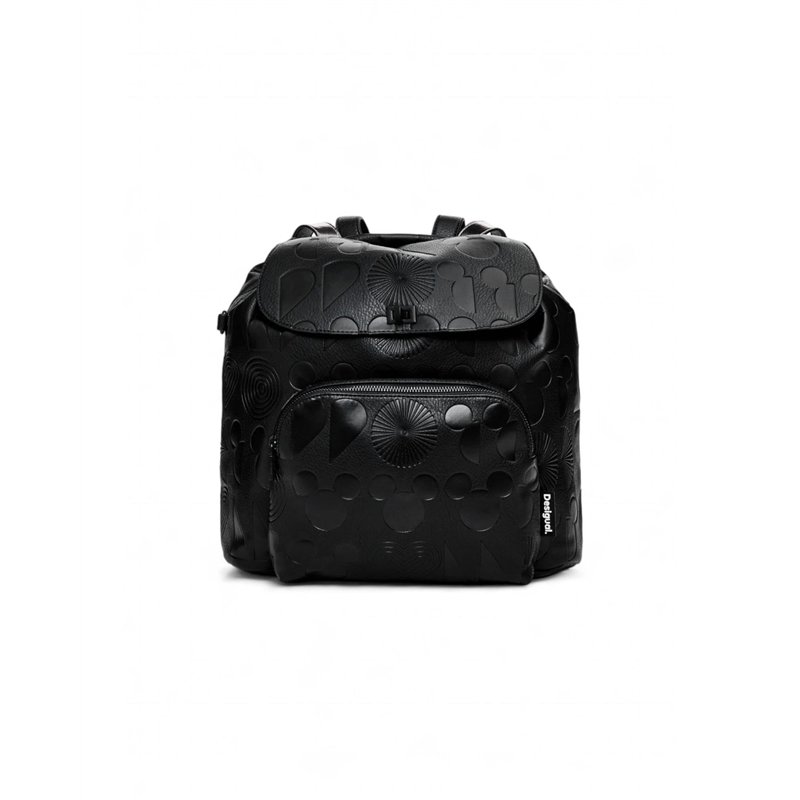 Image secondaire de Desigual Accessoires-Sac à Dos en polyuréthane-Taille M, Accessories PU Backpack Medium Femmes, Noir, Einheitsgröße