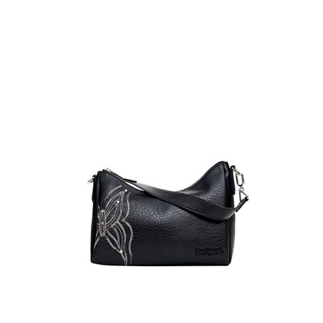 Desigual, ACCESSOIRES SAC À MAIN PU Femme, Noir, One size