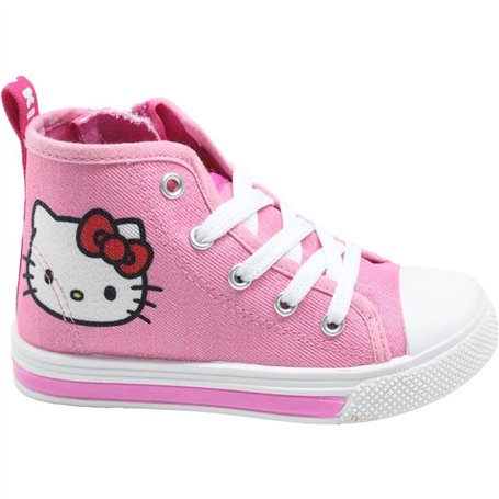 CERDÁ LIFE'S LITTLE MOMENTS Altas Con Luces – Zapatillas Hello Kitty 2-8 Años Antideslizante Basket, Rose, 32 EU
