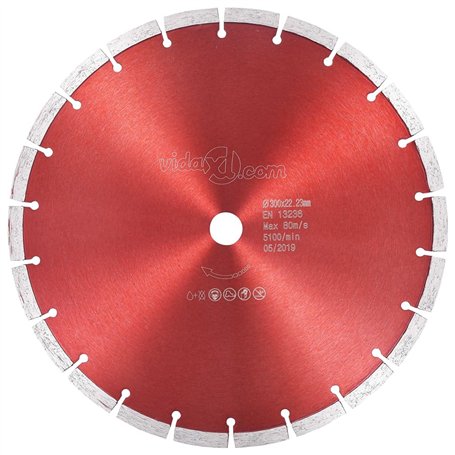 vidaXL - Sägeblätter - Diamant-Trennscheibe Stahl 300 mm