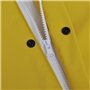 vidaXL 2X Imperméable Robuste avec Capuchon et Salopette Jaune XL Randonnée