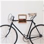 Support mural de vélos 35x25x25 cm Bois de récupération massif