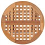 Bussandri Exclusive Table de jardin pliante en teck massif 50 x 50 x 50 cm