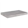 VidaXL Étagères murales flottantes 2 pcs Gris béton 50x23x3,8 cm MDF