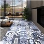 VidaXL Planches plancher autoadhésives 20 pcs PVC 1,86 m² Motif coloré