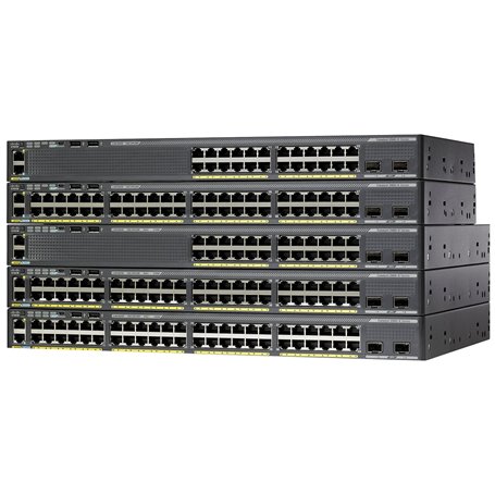 Cisco Catalyst WS-C2960XR-48FPS-I commutateur réseau Géré L2 Gigabit Ethernet (10/100/1000) Connexion Ethernet, supportant l'ali