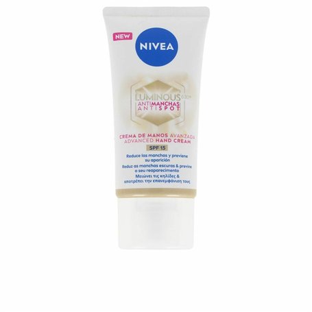 Lotion mains anti-taches Nivea Luminous 630º Spf 15 (50 ml)