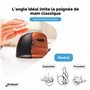 Souris Ergonomique Evoluent VerticalMouse 4 droitier sans fil petite taille