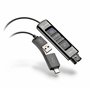 POLY DA85-M Adapt+Control Teams USB-A/C - QD pour casque EncorePro