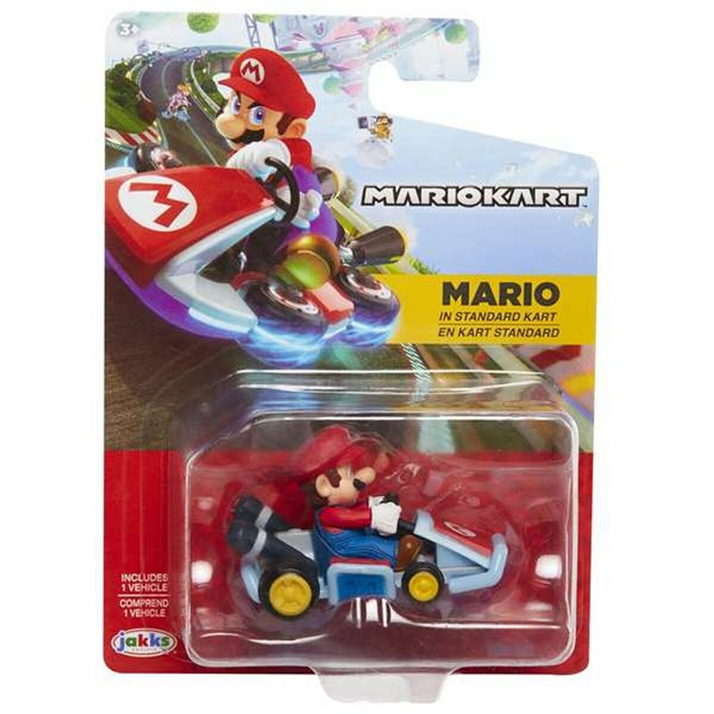 Image secondaire de Petite voiture-jouet Jakks Pacific Super Mario Kart Racers Wave 5 Multicouleur (Multicouleur)