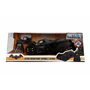 Jada Toys Batman Arkham Knight 1/24 2015 Batmobile métal avec Figurine, Noir